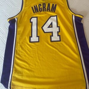 Ingram number 14 Small Lakers Fanatics Classic Shirts**